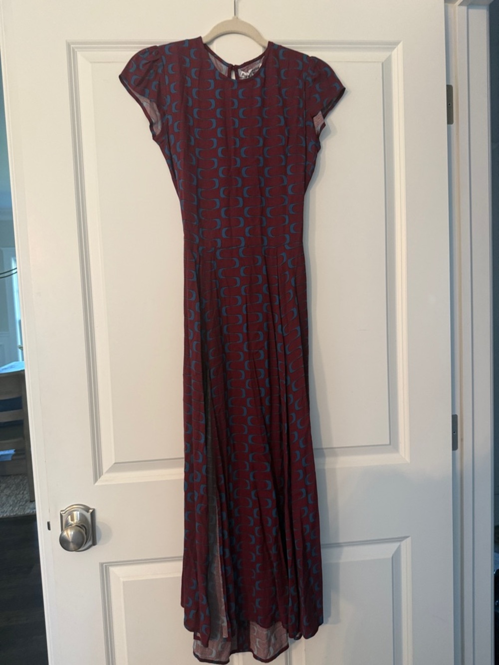 Reformation Gavin Dress Marooned - Size 4 NWT - Picture 5 of 8